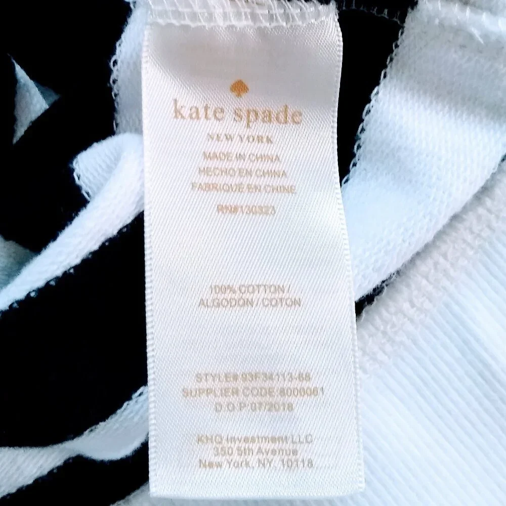 KATE SPADE POLKA DOT PULLOVER SWEATSHIRT GIRLS - Picture 8 of 11